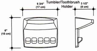 Tumbler/Toothbrush Holder Mold