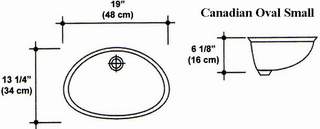 13 1/4" X 19" Canadian Oval Small Floating Bowl Mold, Utilized with Adjustable All Purpose, No-Bowl Mold