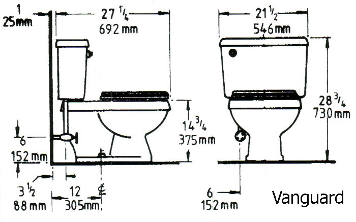 Vanguard Cultured Marble Toilet Mold