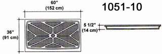 36" X 60" Shower Pan Mold