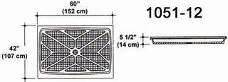 42" X 60" Shower Pan Mold