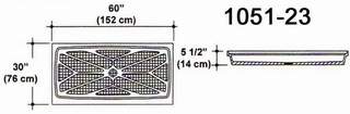 30" X 60" Shower Pan Mold