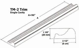 Decorative Trim Mold - Single Cavity