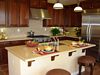 Granite Densified Solid Surface Kitchen Countertop