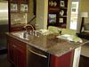 Granite Densified Solid Surface Kitchen Countertop