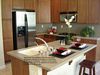 Granite Densified Solid Surface Kitchen Countertop with joined solid surface kitchen sink from Double bowl kitchen sink mold